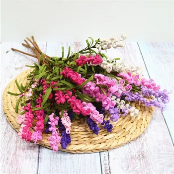 20Pcs Fake Short Stem Provence Lavender 16.15" Length Simulation Foam Lavender for Wedding Home Decorative Artificial
20Pcs Fake Short Stem Provence Lavender 16.15" Length Simulation Foam Lavender for Wedding Home Decorative Artificial