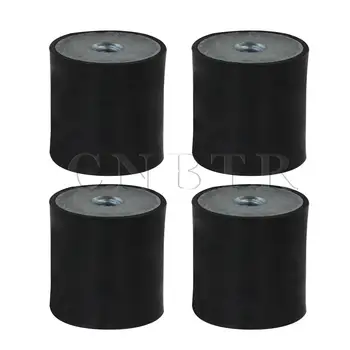 CNBTR 4x Rubber Shock Absorber 25x25MM Anti-shock M6 Thread Mount Isolators 
CNBTR 4x Rubber Shock Absorber 25x25MM Anti-shock M6 Thread Mount Isolators