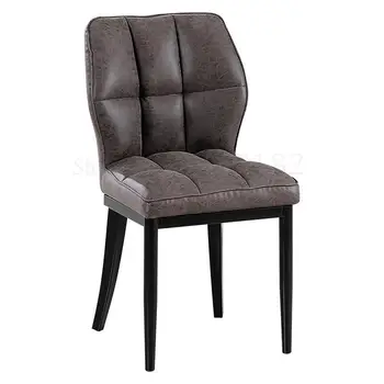 Nordic light luxury chair modern minimalist dining chair back dining table chair household single high-end hotel chair restauran
Nordic light luxury chair modern minimalist dining chair back dining table chair household single high-end hotel chair restauran