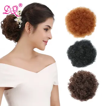 DQ High Puff Afro Curly Chignon Ponytail Extensions Hairpieces Wig With Drawstring And Made Of Synthetic Ponytail Wig For Women
DQ High Puff Afro Curly Chignon Ponytail Extensions Hairpieces Wig With Drawstring And Made Of Synthetic Ponytail Wig For Women