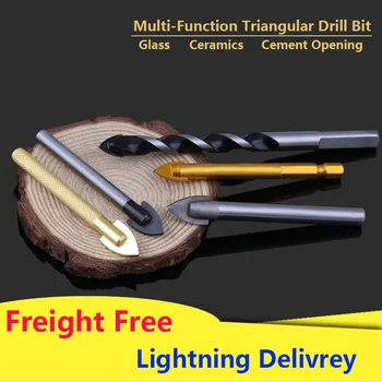 Chrome Steel Alloy Multi-Function Triangle Drill Bit Glass Concrete Wall Ceramic Tile Drill Alloy Triangular Bit Cement Opening
Chrome Steel Alloy Multi-Function Triangle Drill Bit Glass Concrete Wall Ceramic Tile Drill Alloy Triangular Bit Cement Opening