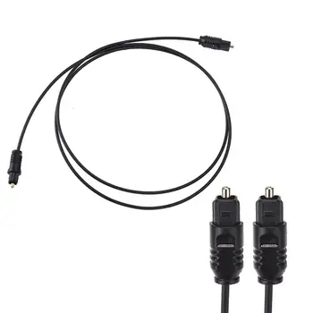 Optical Fiber Optic Toslink Digital Optical Audio Cable 3ft Gold Plated Cable Audio Connector Reduce Vibration 
Optical Fiber Optic Toslink Digital Optical Audio Cable 3ft Gold Plated Cable Audio Connector Reduce Vibration