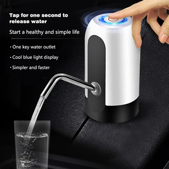 Water Bottle Pump USB Charging Automatic Electric Drinking Water Pump Water Pumping Device for Home Schools Office
Water Bottle Pump USB Charging Automatic Electric Drinking Water Pump Water Pumping Device for Home Schools Office