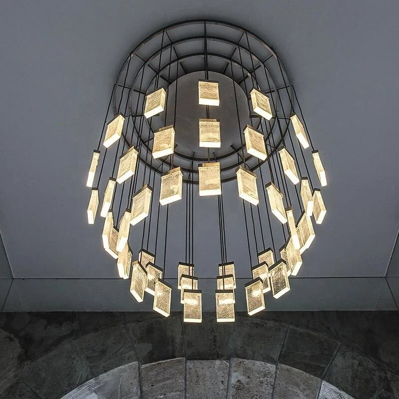 Custom Made Contemporary Led Crystal Block Chandelier Customized Lighting For Project Cafe Pendant Chandelier Lighting
Custom Made Contemporary Led Crystal Block Chandelier Customized Lighting For Project Cafe Pendant Chandelier Lighting