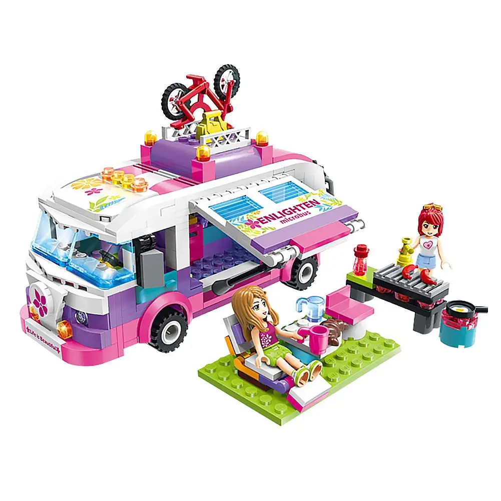 319 Blocks Of Emmy Shirley Girls Series Green Wagon Assembled Small Particles Building Blocks Children's Gift Festival Puzzle
319 Blocks Of Emmy Shirley Girls Series Green Wagon Assembled Small Particles Building Blocks Children's Gift Festival Puzzle
