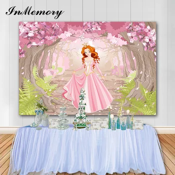 InMemory Cartoon Pink Forest Princess Backgrounds for Photography Studio Girl Birthday Party Backdrop Photo Booth Props Vinyl
InMemory Cartoon Pink Forest Princess Backgrounds for Photography Studio Girl Birthday Party Backdrop Photo Booth Props Vinyl
