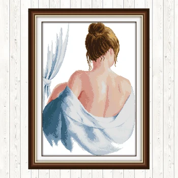 Bathing Needlework Embroidery Patterns Cross Stitch Package Embroidery Kits 14ct 11ct Count Print Canvas DIY Crafts Home Decor
Bathing Needlework Embroidery Patterns Cross Stitch Package Embroidery Kits 14ct 11ct Count Print Canvas DIY Crafts Home Decor