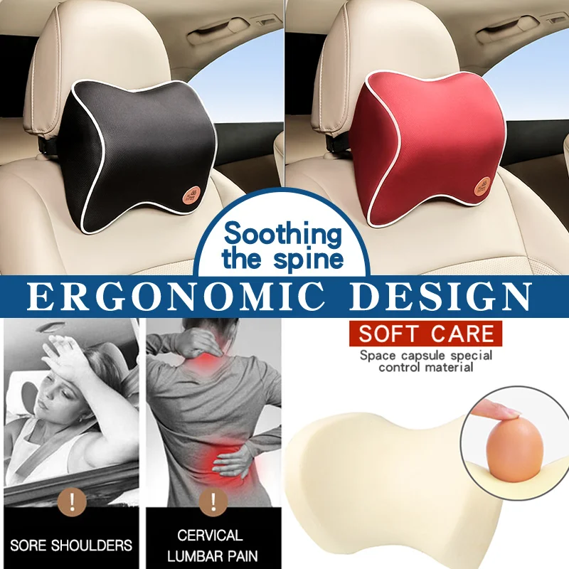 Car Neck Pillow 3D Memory Foam Head Rest Adjustable Auto Headrest Pillow Travel Neck Cushion Support Holder Seat pillow
Car Neck Pillow 3D Memory Foam Head Rest Adjustable Auto Headrest Pillow Travel Neck Cushion Support Holder Seat pillow