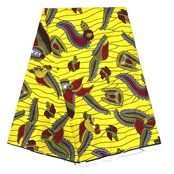 Most Popular Yellow Color Original African Prints Fabric 2020 Ankara Wax Real Nigerian Wax 6 yards 100% Cotton Fabric NN907-9 
Most Popular Yellow Color Original African Prints Fabric 2020 Ankara Wax Real Nigerian Wax 6 yards 100% Cotton Fabric NN907-9