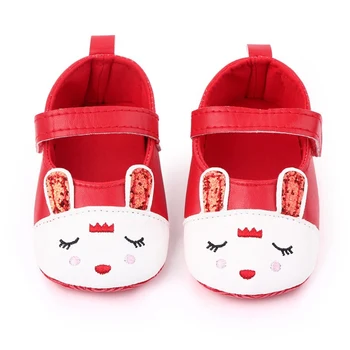 Newborn Baby Shoes PU Leather Rabbit Baby Girl Cartoon Shoes Soft Soled Non-slip Footwear Crib Shoes
Newborn Baby Shoes PU Leather Rabbit Baby Girl Cartoon Shoes Soft Soled Non-slip Footwear Crib Shoes