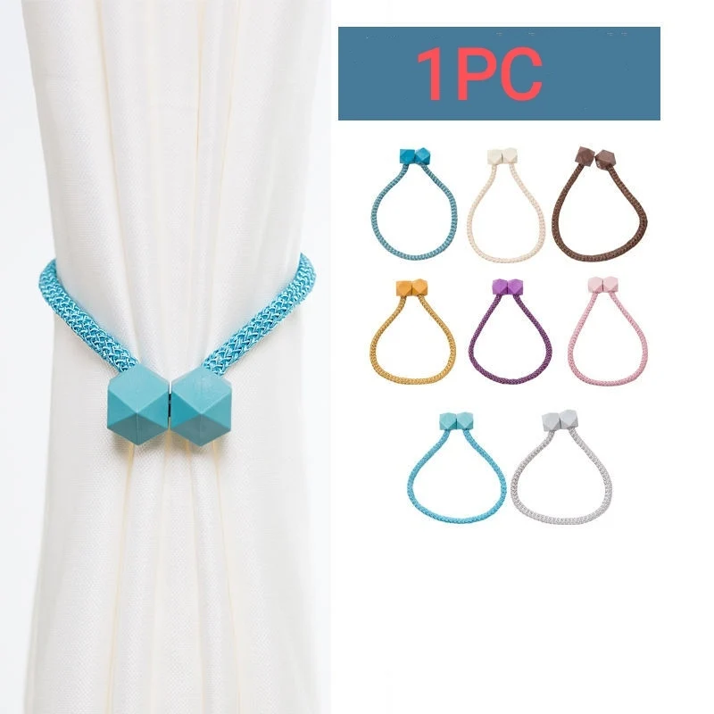 1PC Magnetic Curtain Tieback High Quality Holder Hook Buckle Clip Pretty Modern Polyester Decorative Home Accessorie
1PC Magnetic Curtain Tieback High Quality Holder Hook Buckle Clip Pretty Modern Polyester Decorative Home Accessorie