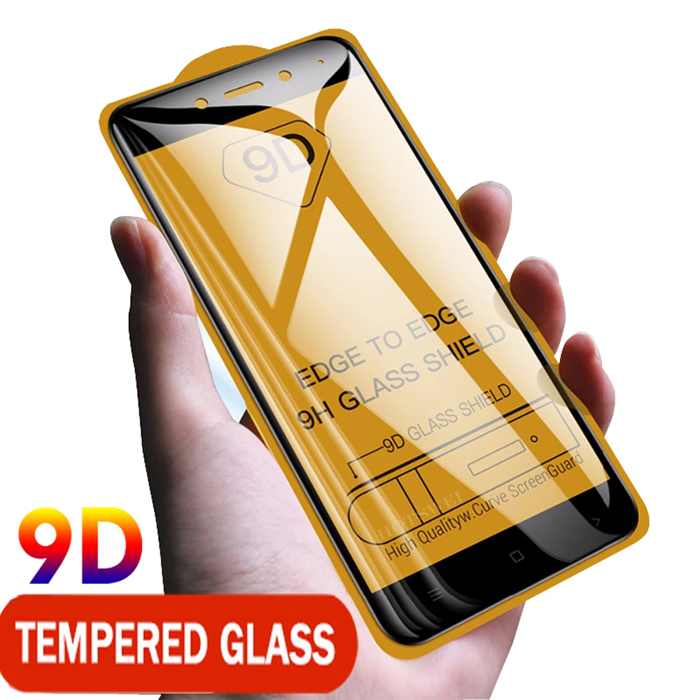 9D край Полное покрытие экран закаленное стекло на для Xiaomi Redmi Note 4 X 4X 5 Plus GO 6A 4A 5A