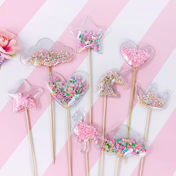 Bling PVC Cake Topper Cloud Love Heart Crown Shiny Cake and Cupcake Topper for Birthday Wedding Party Cake Decorations
Bling PVC Cake Topper Cloud Love Heart Crown Shiny Cake and Cupcake Topper for Birthday Wedding Party Cake Decorations