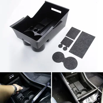 1pc Interior Car Armrest Console Central Storage Box Clean Space Fit For Tesla Model 3 2017-19 DIY Replacement Accessories 
1pc Interior Car Armrest Console Central Storage Box Clean Space Fit For Tesla Model 3 2017-19 DIY Replacement Accessories
