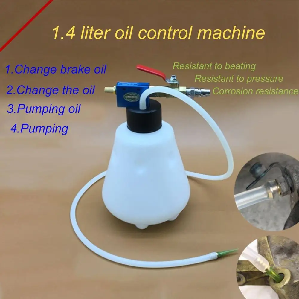 Pneumatic brake oil changer Brake fluid replacement injector Brake oil supplement Replace brake oil empty
Pneumatic brake oil changer Brake fluid replacement injector Brake oil supplement Replace brake oil empty