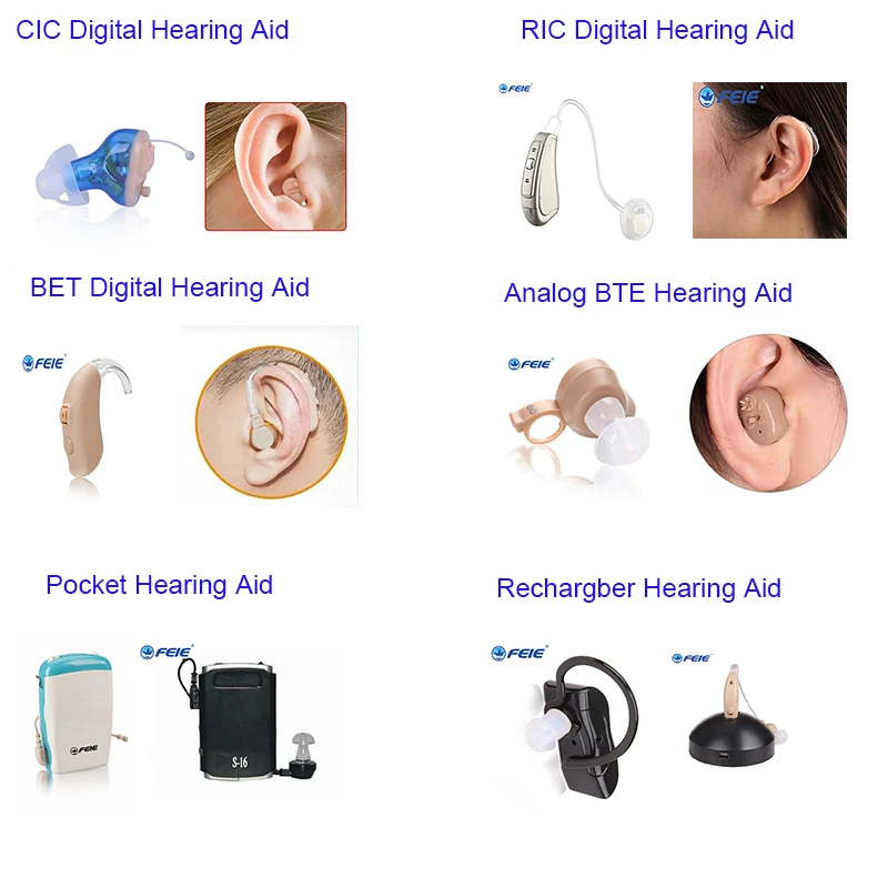 Generic S25A Rechargeable Bluetooth USB Mini Digital Hearing Aids