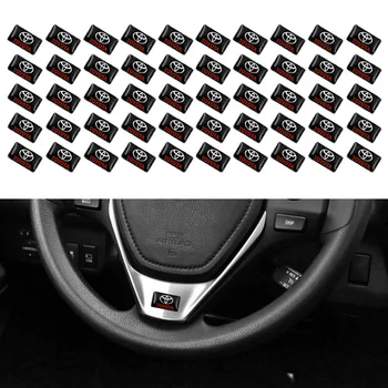 50 PCS Car 3D Epoxy Sticker Car Interior steering wheel Sticker For toyota corolla chr auris rav4 yaris avensis styling 
50 PCS Car 3D Epoxy Sticker Car Interior steering wheel Sticker For toyota corolla chr auris rav4 yaris avensis styling