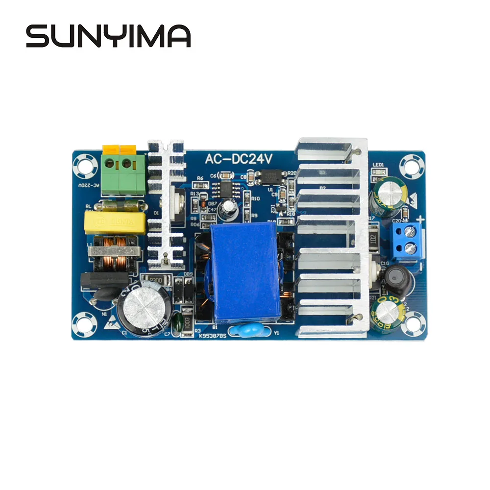 SUNYIMA AC110V 220V to 24V DC 6A 150W Industrial Power Switching Supply Converter Module
SUNYIMA AC110V 220V to 24V DC 6A 150W Industrial Power Switching Supply Converter Module