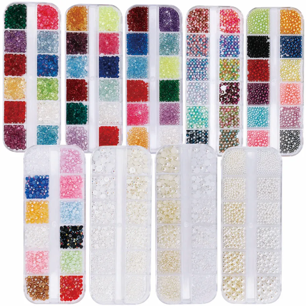 1Box Mix Color Pearl Beads Rhinestone Resin Decoration 3D Dry Beauty Nail Art Decals Epoxy Mold DIY Filling Jewelry
1Box Mix Color Pearl Beads Rhinestone Resin Decoration 3D Dry Beauty Nail Art Decals Epoxy Mold DIY Filling Jewelry