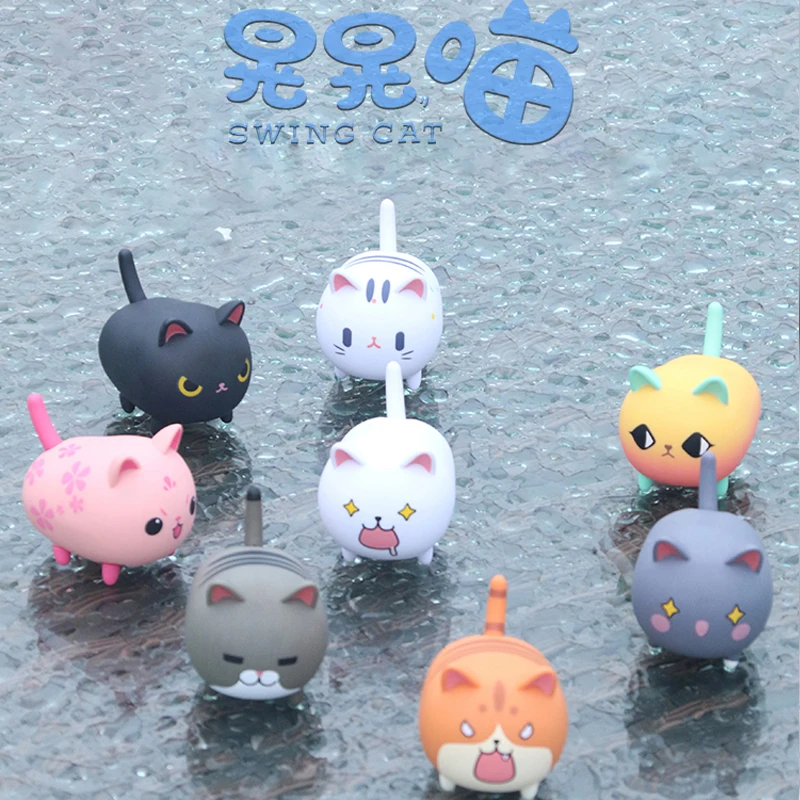 Женская Качели, кошка, искусственная аниме, кавайная фигурка, Модный милый подарок для девушки, украшения для автомобиля на день рождения 
Женская Качели, кошка, искусственная аниме, кавайная фигурка, Модный милый подарок для девушки, украшения для автомобиля на день рождения