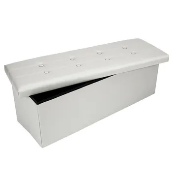 Practical PVC Leather Rectangle Shape with Leather Button Footstool Large Size Stool Or Storage Cabinet
Practical PVC Leather Rectangle Shape with Leather Button Footstool Large Size Stool Or Storage Cabinet