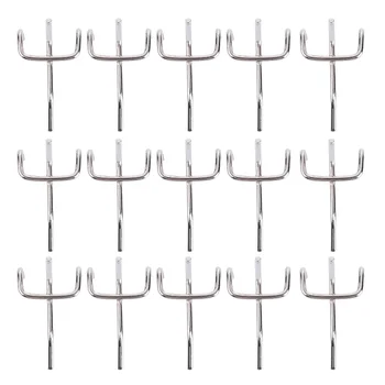 100pcs Shelf Hook Supermarket Shelves Three Foot Hook Hole Board Hook Three Fork Triangular Hole Board Hook (3.3mm Width/3.2cm H
100pcs Shelf Hook Supermarket Shelves Three Foot Hook Hole Board Hook Three Fork Triangular Hole Board Hook (3.3mm Width/3.2cm H