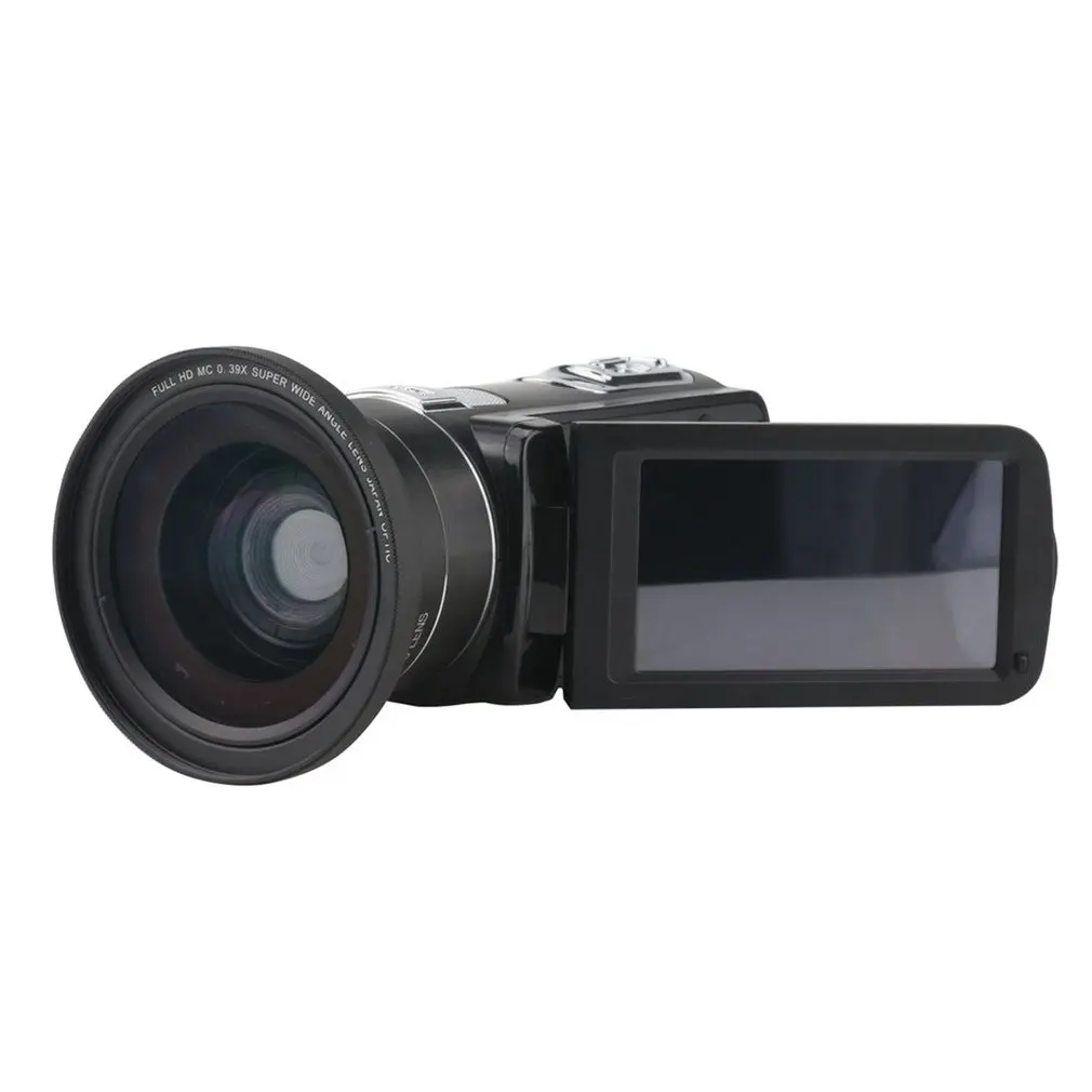 WIFI 3.0 LCD 24.0MP 18x Camcorder Camera Full HD 1080p Video Camera Digital Zoom 270 Rotation Screen Support Microphone Lens
WIFI 3.0 LCD 24.0MP 18x Camcorder Camera Full HD 1080p Video Camera Digital Zoom 270 Rotation Screen Support Microphone Lens