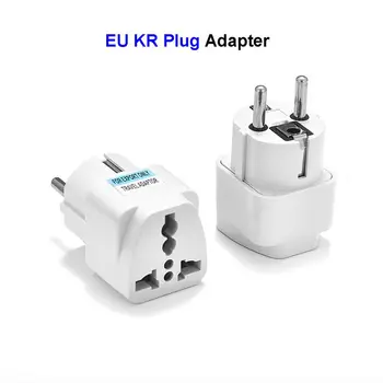 100pcs Universal KR EU Plug Adapter 2 Pin US UK To EU Euro Europe KR German Travel Power Adapter Electrical Socket Plug Outlet
100pcs Universal KR EU Plug Adapter 2 Pin US UK To EU Euro Europe KR German Travel Power Adapter Electrical Socket Plug Outlet