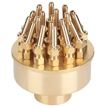 G1-1/2INCH DN40 3-layer brass fountain sprinkler 15 sprinkler sprinkler is suitable for square garden
G1-1/2INCH DN40 3-layer brass fountain sprinkler 15 sprinkler sprinkler is suitable for square garden