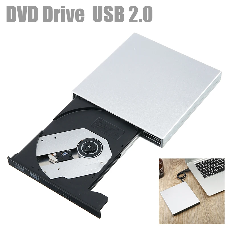 USB 2.0 External DVD-RW CD-RW ROM DVD CD Player Drive Writer Rewriter Burner Portable For Windows 7/8 Laptop Computer
USB 2.0 External DVD-RW CD-RW ROM DVD CD Player Drive Writer Rewriter Burner Portable For Windows 7/8 Laptop Computer