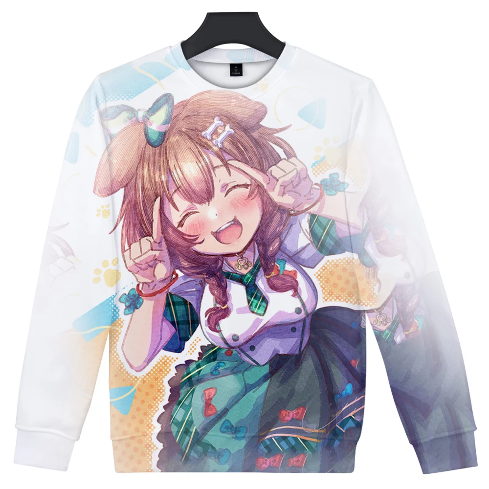 HOLOLIVE VTuber Inugami Korone 3D printing autumn and winter Holiday passionate style Men/Women Japan Kawaii clothes Round
HOLOLIVE VTuber Inugami Korone 3D printing autumn and winter Holiday passionate style Men/Women Japan Kawaii clothes Round