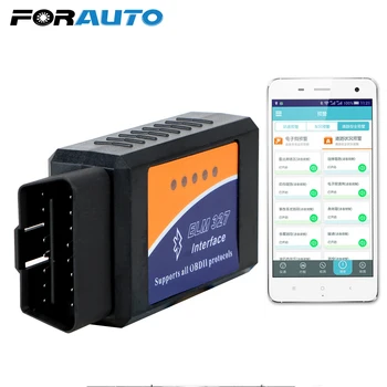 FORAUTO ELM327 V2.1 OBD2 Code Reader Bluetooth ELM327 OBDII Auto Diagnostic Tool For Android OBD2 Car Diagnostic Tool Scanner
FORAUTO ELM327 V2.1 OBD2 Code Reader Bluetooth ELM327 OBDII Auto Diagnostic Tool For Android OBD2 Car Diagnostic Tool Scanner