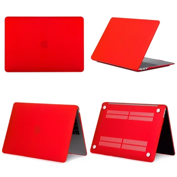 Matte Laptop Case For MacBook Air Pro Retina 11 12 13.3 15.4 Cover New Pro 13 15 with Touch Bar New Air 13 with Keyboard cover
Matte Laptop Case For MacBook Air Pro Retina 11 12 13.3 15.4 Cover New Pro 13 15 with Touch Bar New Air 13 with Keyboard cover
