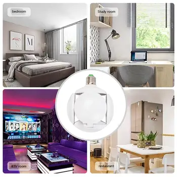 Sturdy Folding Football Bulb Foldable Work Lighting LED Night Light Basement Night Light Garage Lights ABS + PP Round Office
Sturdy Folding Football Bulb Foldable Work Lighting LED Night Light Basement Night Light Garage Lights ABS + PP Round Office