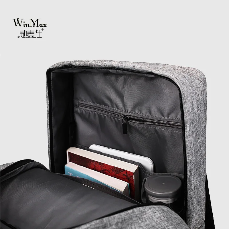 Winmax Wei Mai Shi MEN'S Backpack Multi-functional Business Backpack Fashion Casual Large-Volume Light Computer Bag
Winmax Wei Mai Shi MEN'S Backpack Multi-functional Business Backpack Fashion Casual Large-Volume Light Computer Bag