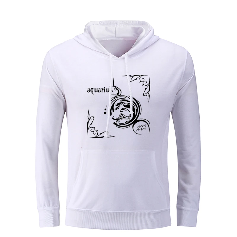 Pisces Virgo Taurus Scorpio Aquarius Libra Leo Capricorn Womens Graphic Hoodie Sweatshirt Strings Hooded Top Pullover | Женская одежда