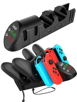 PG-9187 PG-9186 6 in 1 Charging Dock Stand Base Holder Fit for Nintend Switch Joy-Con Pro /Joy-Con Game Console with Indicator
PG-9187 PG-9186 6 in 1 Charging Dock Stand Base Holder Fit for Nintend Switch Joy-Con Pro /Joy-Con Game Console with Indicator