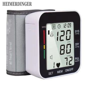 Household Electronic Blood Pressure Monitor Automatic Wrist Digital Blood Pressure Monitor Tonometer Meter LCD Sphygmomanometer
Household Electronic Blood Pressure Monitor Automatic Wrist Digital Blood Pressure Monitor Tonometer Meter LCD Sphygmomanometer