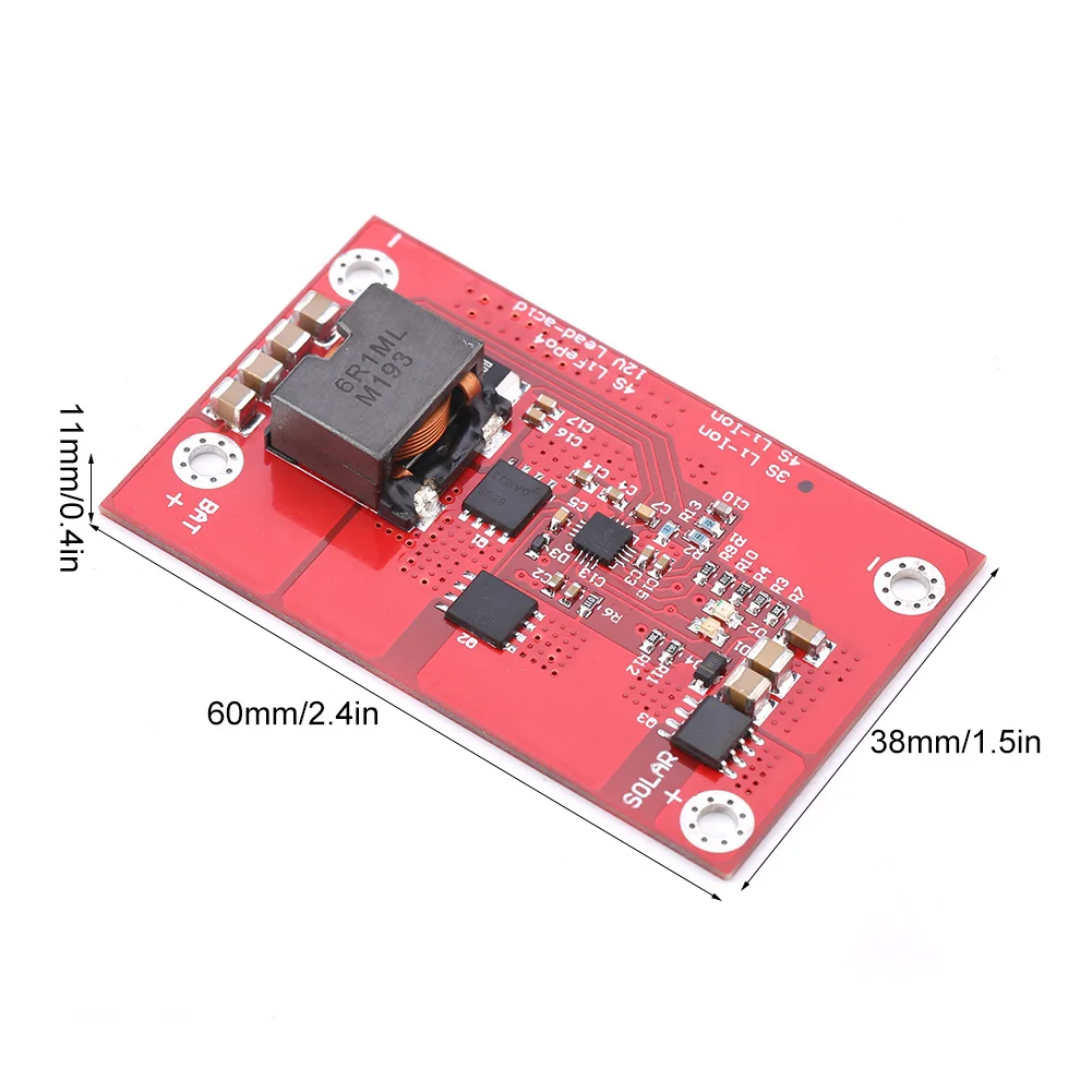 BQ24650 5A MPPT Solar Panel Controller 3S/4S LiFePO4 Lithium Battery High-Speed Efficient Charging Board
BQ24650 5A MPPT Solar Panel Controller 3S/4S LiFePO4 Lithium Battery High-Speed Efficient Charging Board