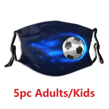 5PC Digital Football Pattern Printed Face Mask With 2 Filters Gasket Reusable Washable Breathing Easier Face Protector Wholesale
5PC Digital Football Pattern Printed Face Mask With 2 Filters Gasket Reusable Washable Breathing Easier Face Protector Wholesale