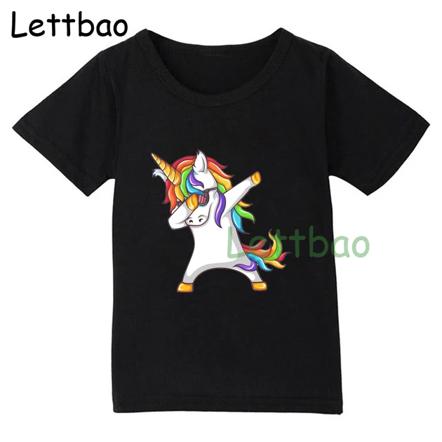 Child Summer Short Sleeve T-Shirt Kids Dabbing Unicorn Black T Shirts for Baby Boy TShirt Girl Tops Tee 2 3 4 5 6 7 8 9 Years
Child Summer Short Sleeve T-Shirt Kids Dabbing Unicorn Black T Shirts for Baby Boy TShirt Girl Tops Tee 2 3 4 5 6 7 8 9 Years