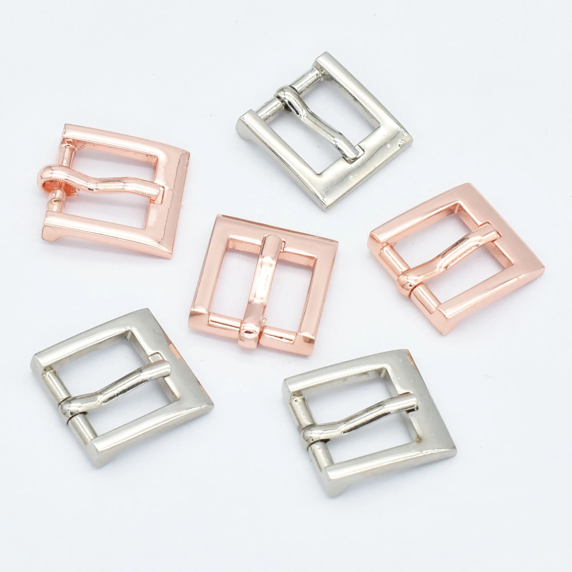 Rose gold Sliver Strap Buckle Square Center Bar Buckles Pin buckle Plated Buckle Belt Buckle Bracelet Buckle For Bag Luggag Shoe
Rose gold Sliver Strap Buckle Square Center Bar Buckles Pin buckle Plated Buckle Belt Buckle Bracelet Buckle For Bag Luggag Shoe