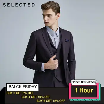 SELECTED Men's Slim Fit Wine Red Two-button Business Blazer SIG|41945X505
SELECTED Men's Slim Fit Wine Red Two-button Business Blazer SIG|41945X505