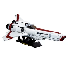MOC High-Tech Spaceship Galactica Colonial Viper 9424 MKII Battle Copter Building Blocks Kit Fighter Aircraft Toys For Kid Gifts
MOC High-Tech Spaceship Galactica Colonial Viper 9424 MKII Battle Copter Building Blocks Kit Fighter Aircraft Toys For Kid Gifts