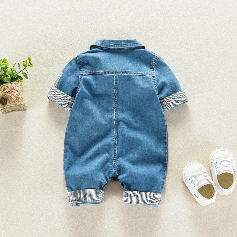 Infant Cowboy Onesie Short Sleeve Crawling Clothes Newborns Romper Onesie Cotton Clothes Baby out Clothes Summer Wear
Infant Cowboy Onesie Short Sleeve Crawling Clothes Newborns Romper Onesie Cotton Clothes Baby out Clothes Summer Wear