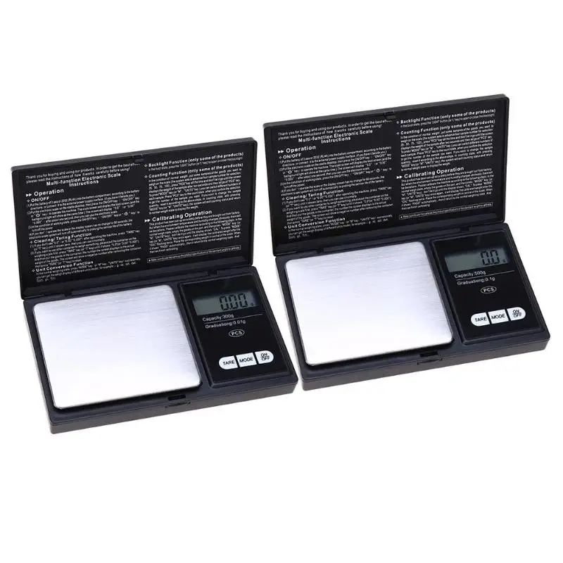 1Pcs Digital Scale 100/200/300/500/1000g 0.01/0.01g Precise LCD Display Pocket Scale Gram Weight for Kitchen Jewelry Drug
1Pcs Digital Scale 100/200/300/500/1000g 0.01/0.01g Precise LCD Display Pocket Scale Gram Weight for Kitchen Jewelry Drug
