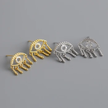 Devil'S Eye Earrings S925 Sterling Silver Earrings Light Luxury Eyes Set With Zircon Exaggerated Earrings Female
Devil'S Eye Earrings S925 Sterling Silver Earrings Light Luxury Eyes Set With Zircon Exaggerated Earrings Female