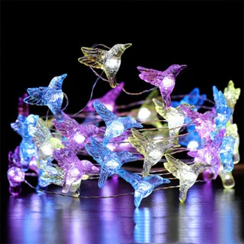 Bird Decorative String Lights Weatherproof Battery Operated 8 Modes Spring Fairy Lights
Bird Decorative String Lights Weatherproof Battery Operated 8 Modes Spring Fairy Lights
