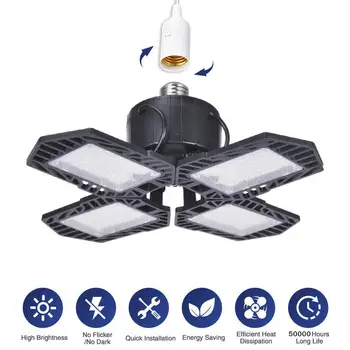 100W LED Garage Light E26/E27 AC100-240V Deformation High Bay Light Industrial LED Garage Light With Remote Control
100W LED Garage Light E26/E27 AC100-240V Deformation High Bay Light Industrial LED Garage Light With Remote Control