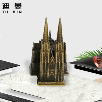 9CM German Catholic Cologne Cathedral Metal Model Kolner Dom Architecture Model Home Cafe Bar Bookstore Decora Crafts Miniatures
9CM German Catholic Cologne Cathedral Metal Model Kolner Dom Architecture Model Home Cafe Bar Bookstore Decora Crafts Miniatures